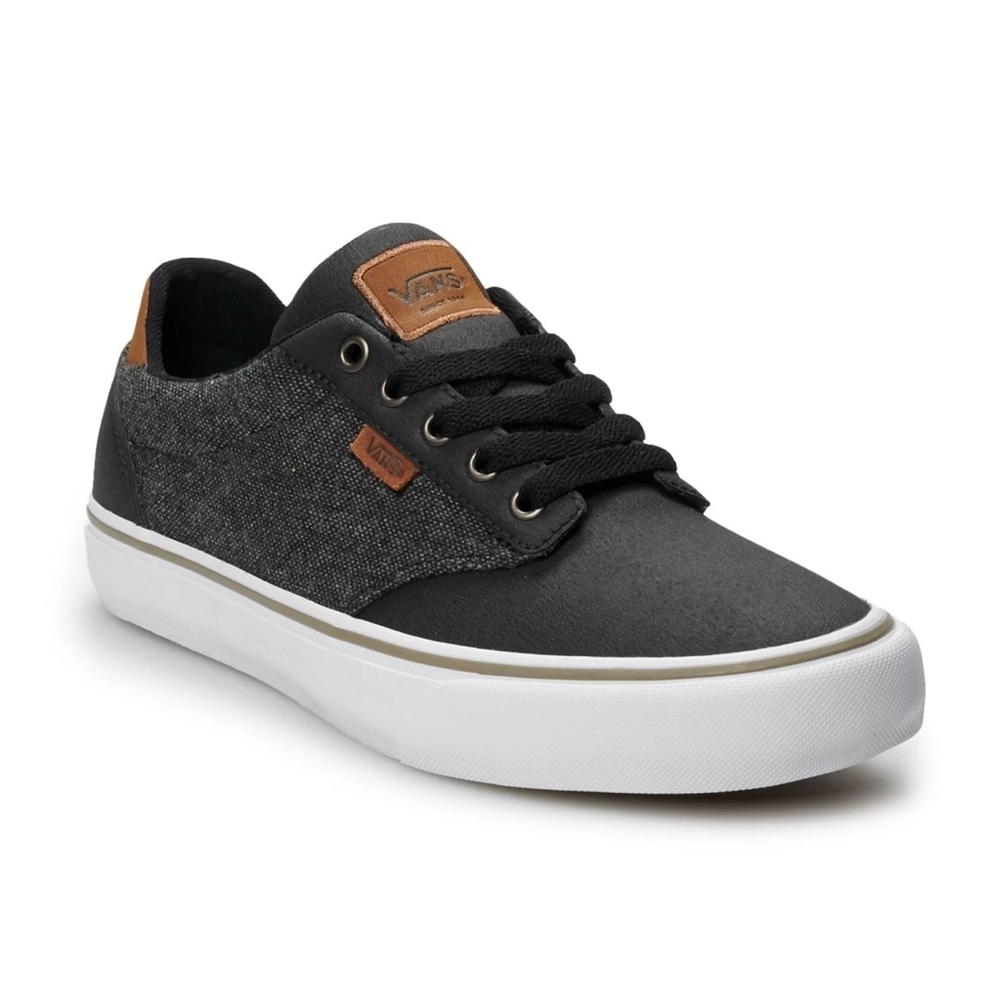 NWT Vans Atwood DX Black Daschund Men's Shoes - Size 12